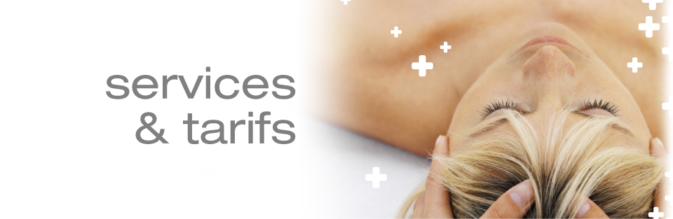 Les soins - Profitez d'une foule de soins pour vos besoin particulier